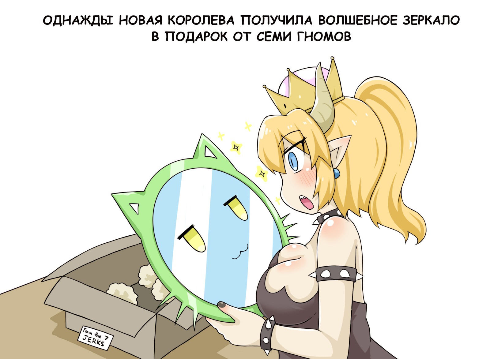 Snow White - Greenteaneko, Comics, Longpost, Bowsette