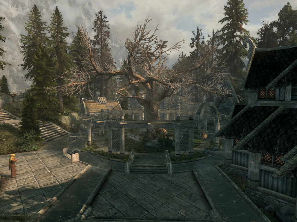 Skyrim Vol.2 - Longpost, Fortress, Skyrim, My, House, Lock, Screenshot