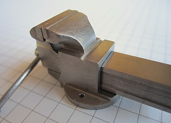 A matchstick long vice (on a scale of 1x12) - Vise, Homemade, Longpost