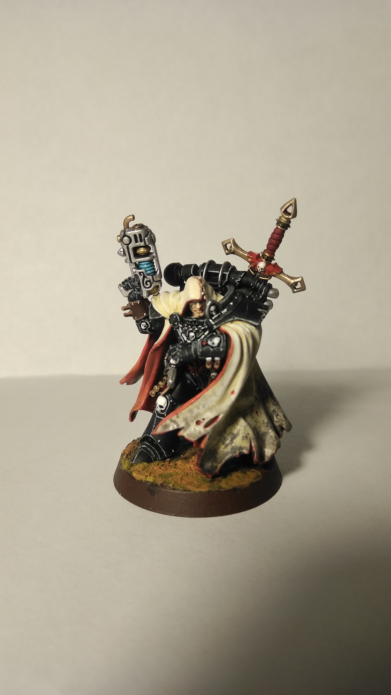 Cypher - Keeper of Secrets - My, Wh miniatures, Warhammer 40k, Cypher, Fallen Angel, Painting, Dark Angels, Longpost