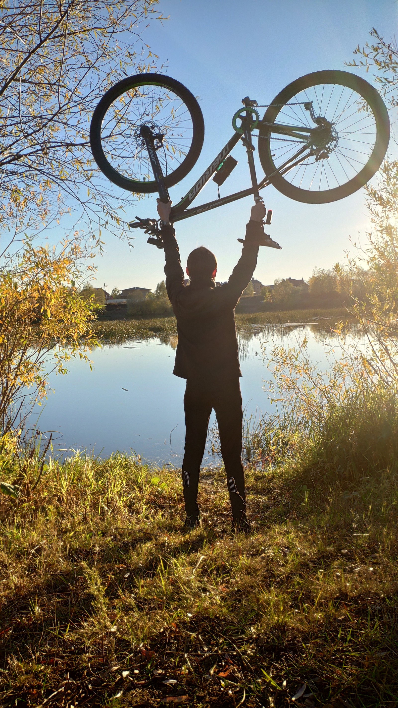 Let's see off the summer. - My, Cyclist, Bashkortostan, Salavat, Nature, Longpost