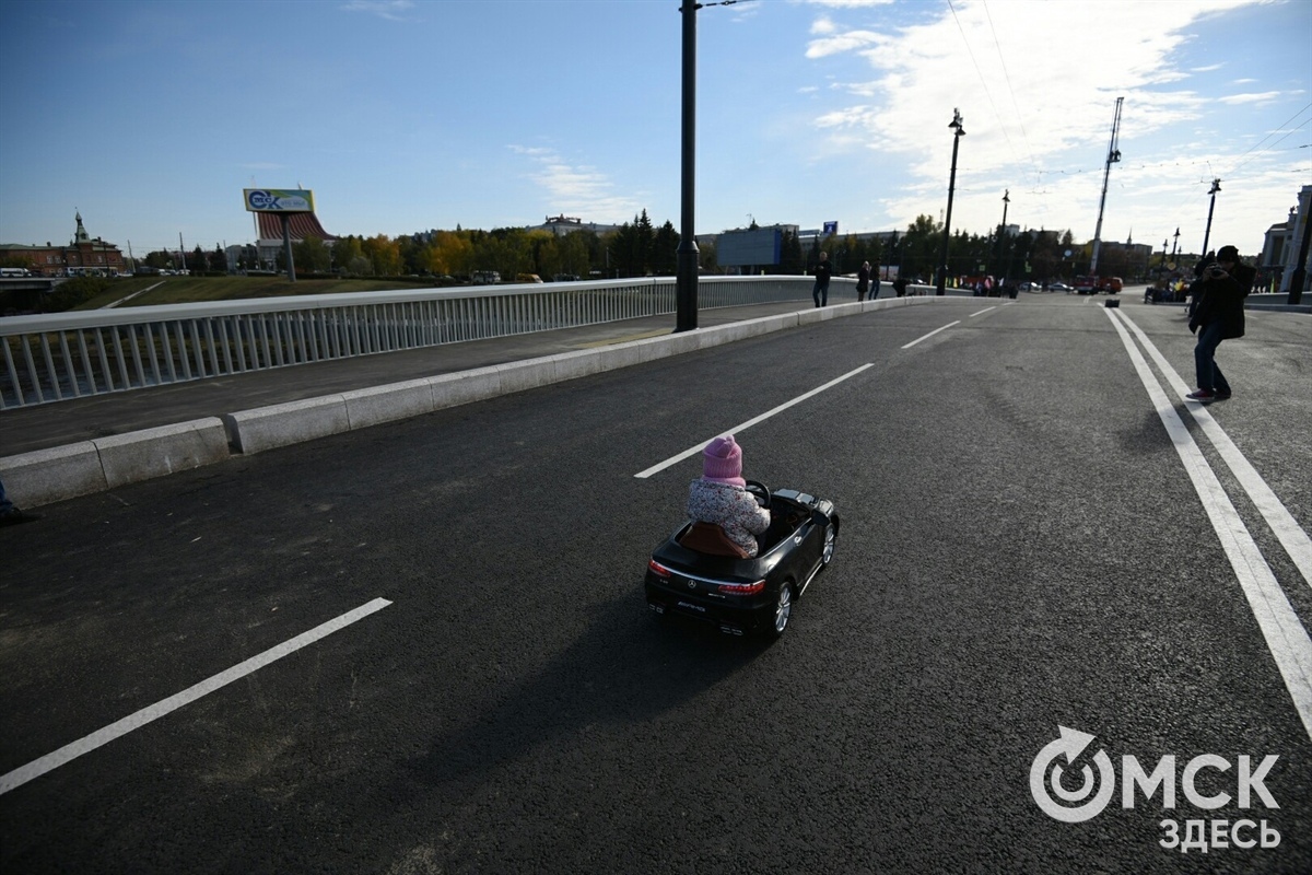 Первый водитель на новом мосту - Омск, Фотография, Авто, Мост, Тест-Драйв