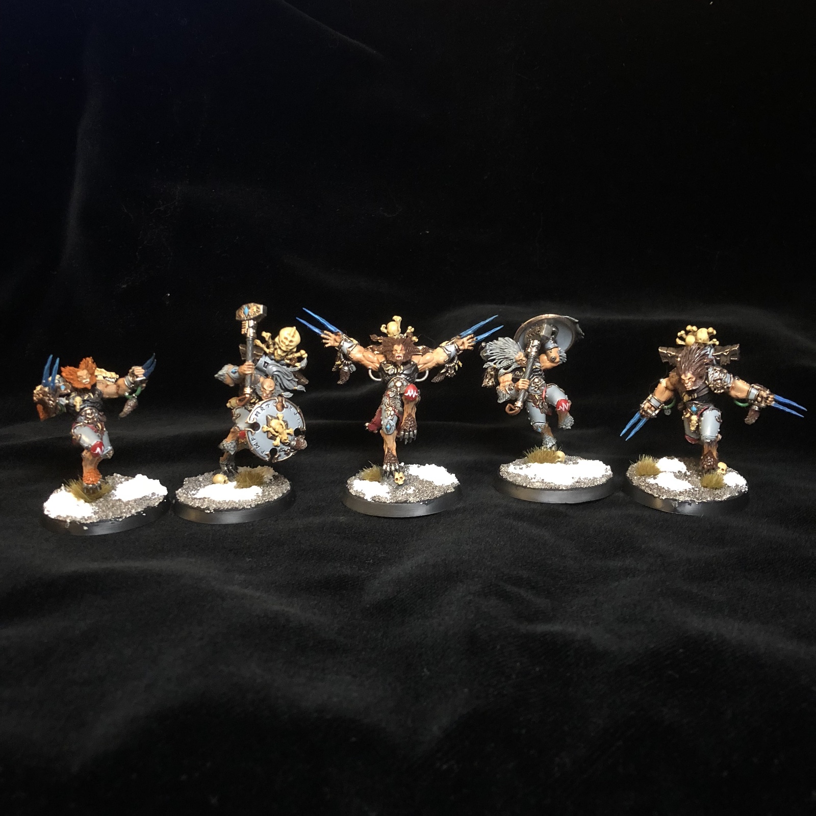 Wool boys. - My, Wh miniatures, Space wolves, Adeptus Astartes, Hobby, , Longpost