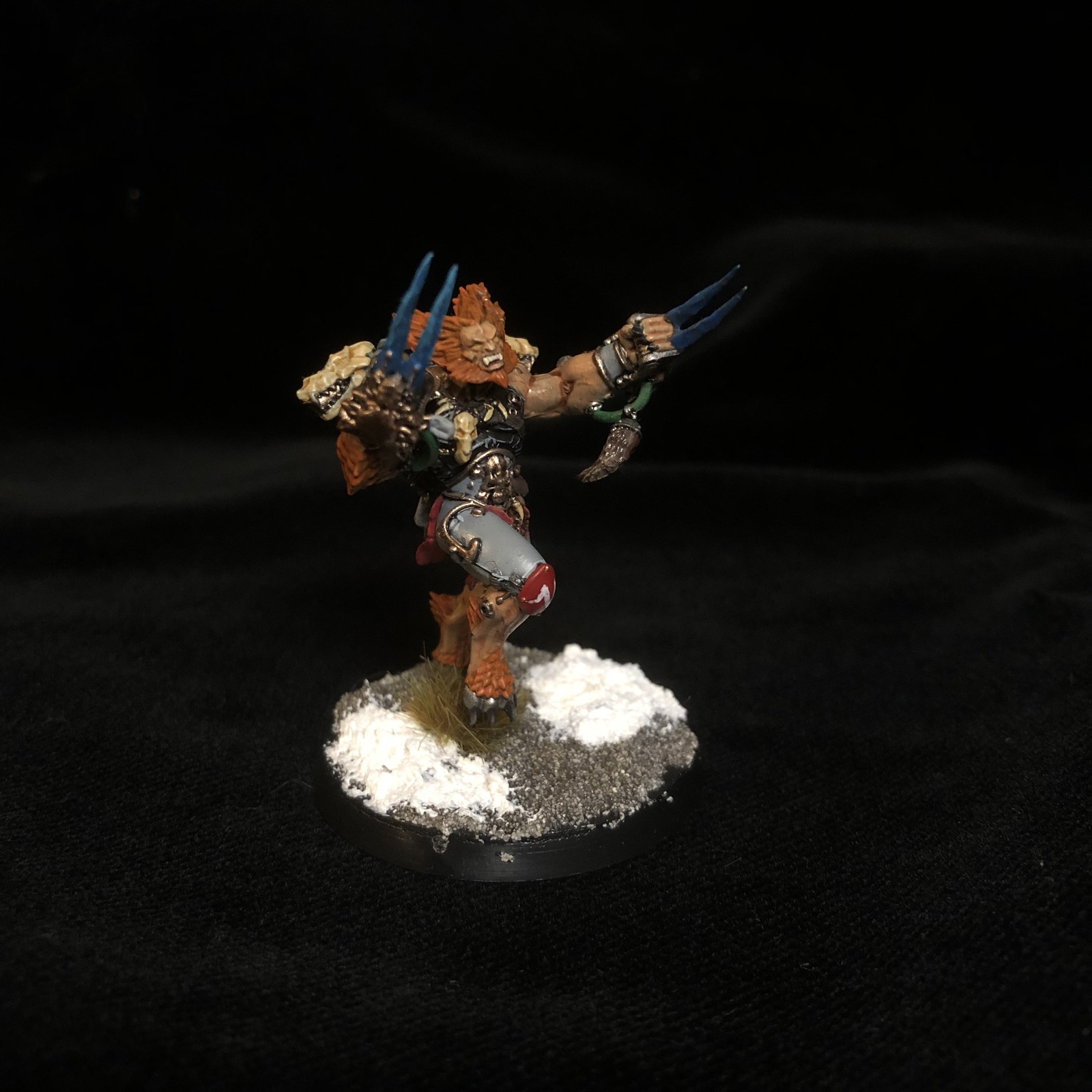 Wool boys. - My, Wh miniatures, Space wolves, Adeptus Astartes, Hobby, , Longpost