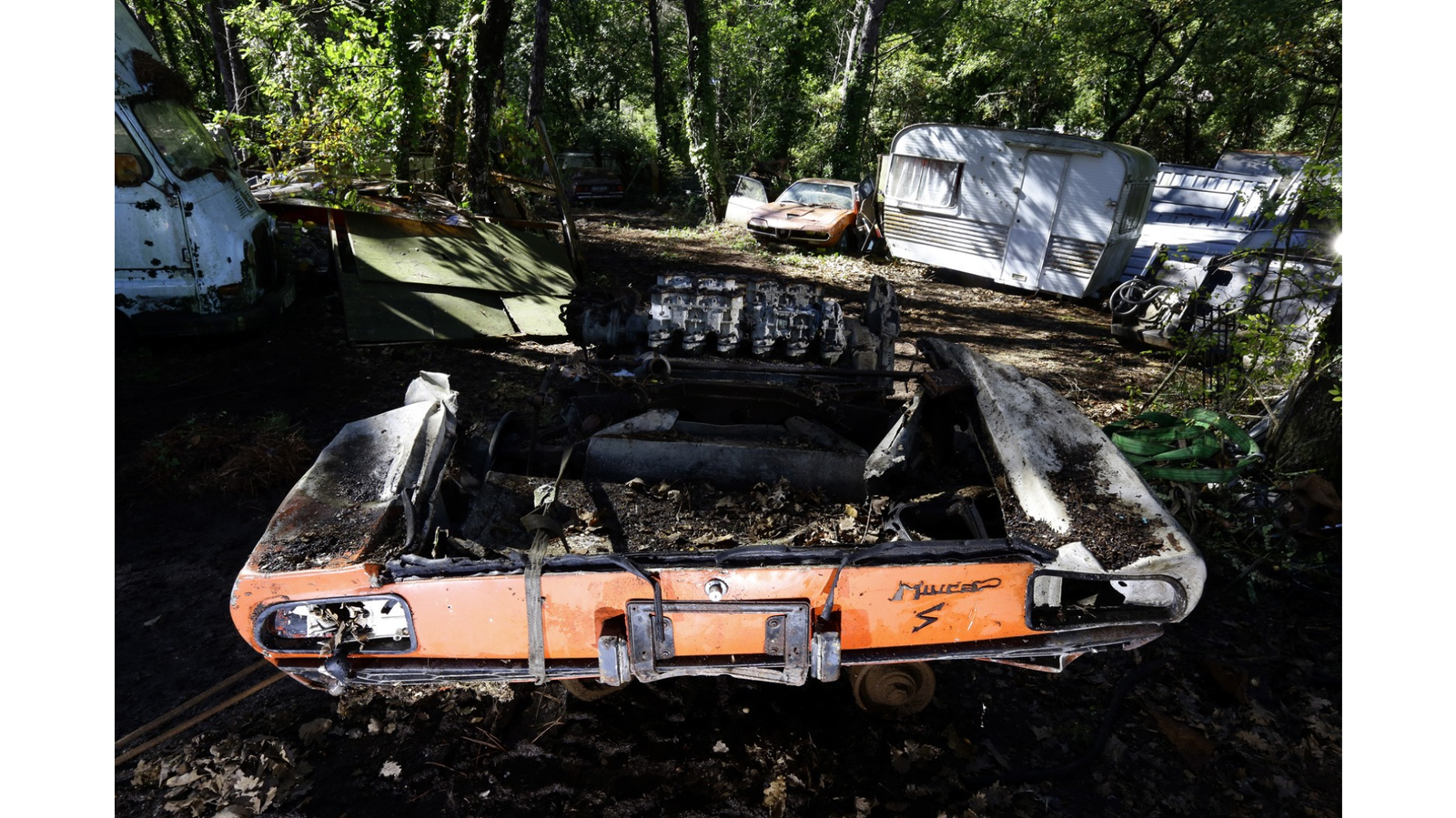 Would you buy the wreckage of a completely burned-out Lamborghini for 10 million rubles? - , Collection, Rarity, Find, Lot, Auction, , Longpost, Past