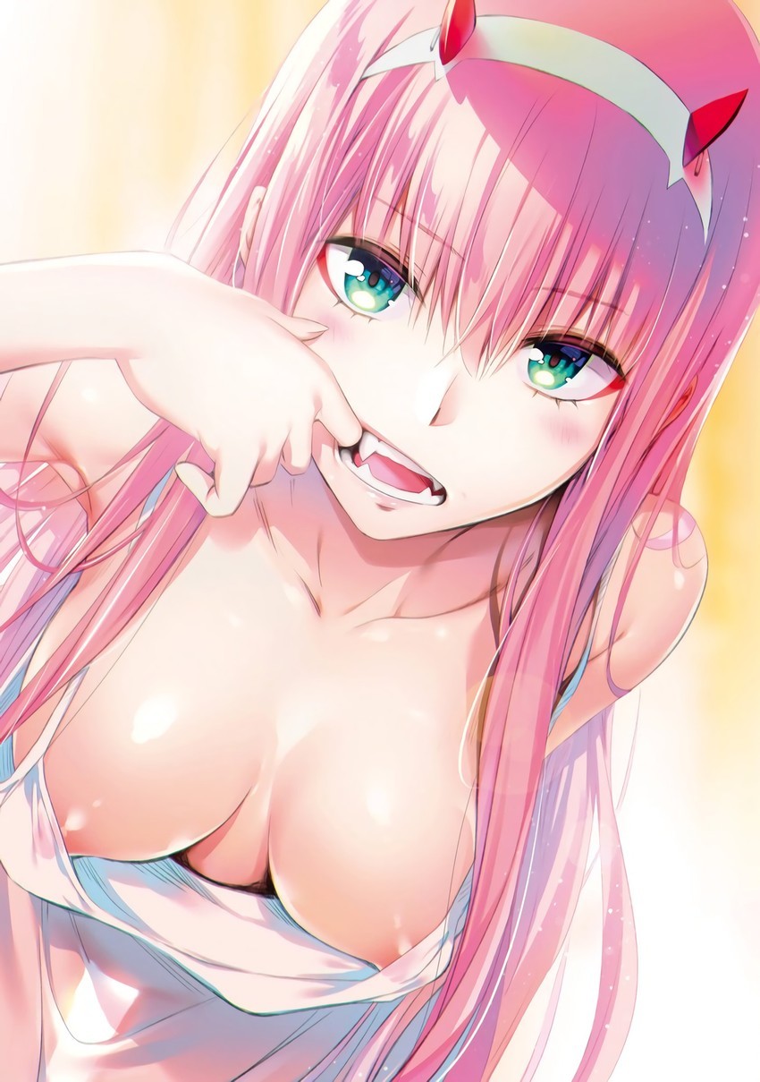 Zero Two. - NSFW, Anime, Anime art, Darling in the Franxx, Zero two