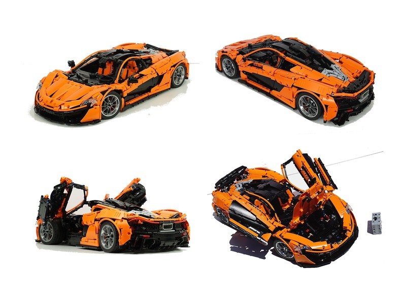 Lego McLaren P1 - Lego, Mclaren P1, LEGO MOC, Homemade, Video, Longpost