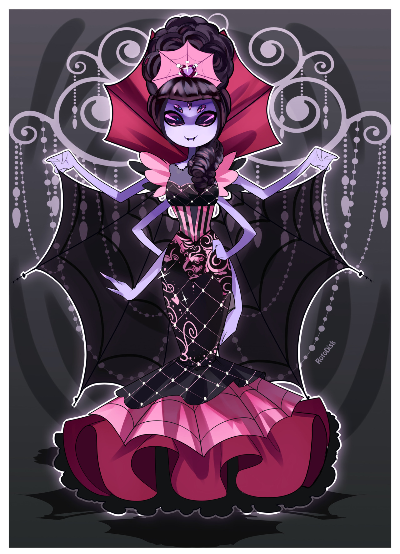 Spider Queen - Undertale, Games, Art, Muffet