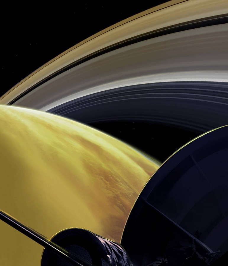 Cassini detects shower of ice and organic matter in Saturn's atmosphere - Space, Cassini, Detection, Shower, Ice, Organic, Atmosphere, Saturn, Longpost