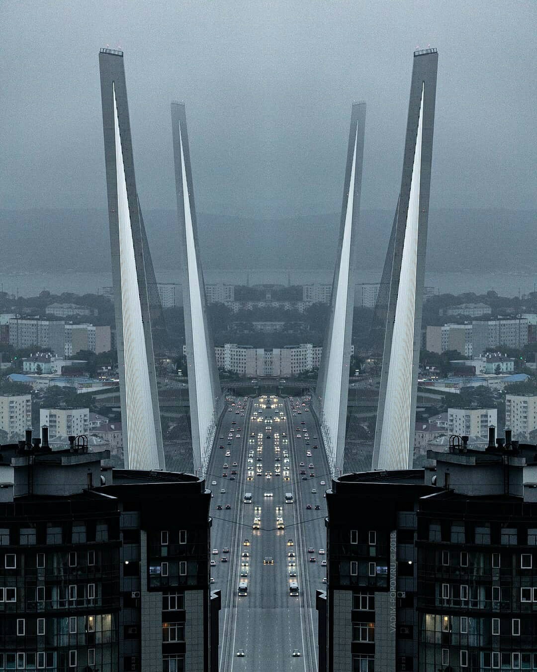 Vladivostok bridge. - The photo, beauty, Bridge, Vladivostok, Primorsky Krai, Russia