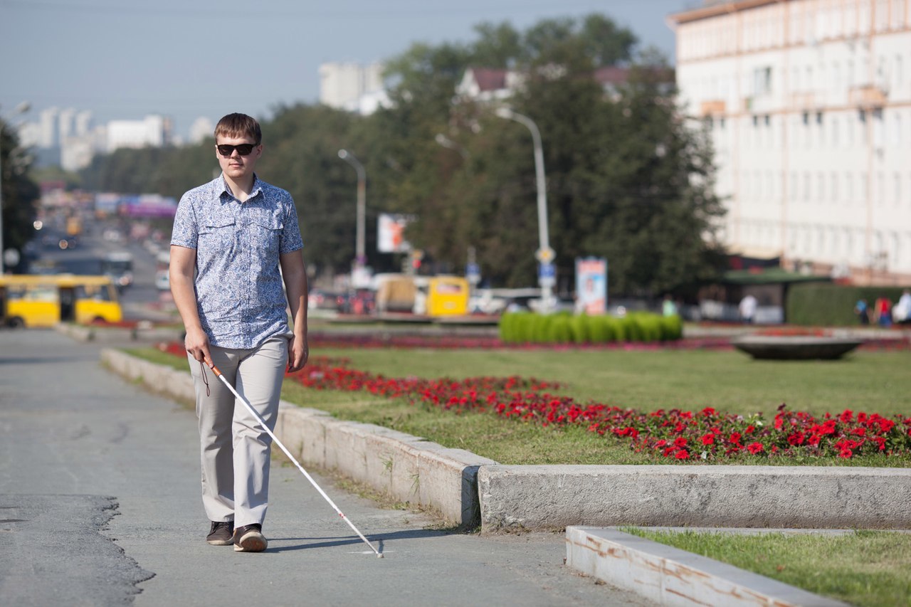 Blind hitchhiker Vladimir Vaskevich: “While the sighted are swearing, I can calmly assemble a tent in the dark” - Chelyabinsk, Disabled person, Blind, Hitch-hiking, Longpost, The blind