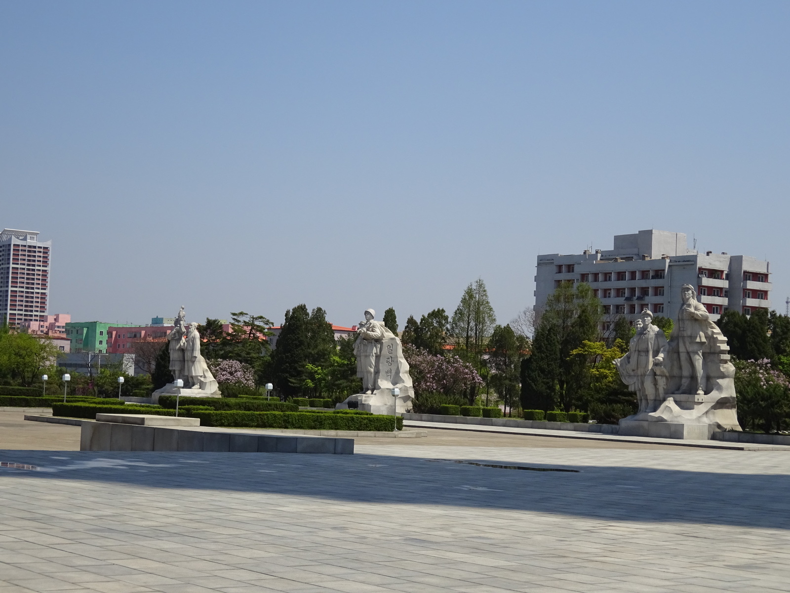 Trip to North Korea in April 2018. Juche Monument. - My, North Korea, Travels, Longpost