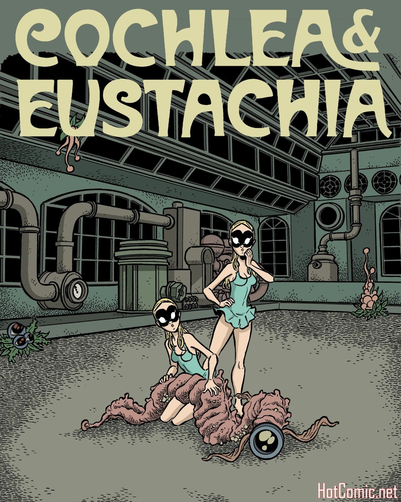 Cochlea & Eustachia - My, Comics, Translation, Surrealism, , Longpost