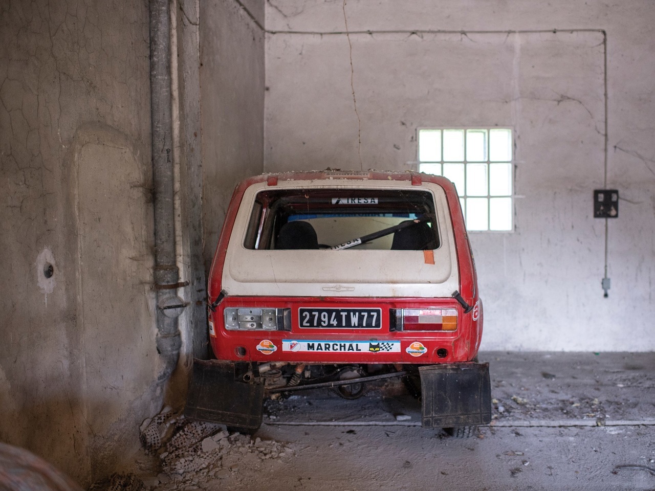 Racing Niva spent 28 years in the garage. Participant of the Paris-Dakar Rally 1981. Auction paradox. - Rally, Rally dakar, Niva, Rarity, Auction, Lot, Longpost