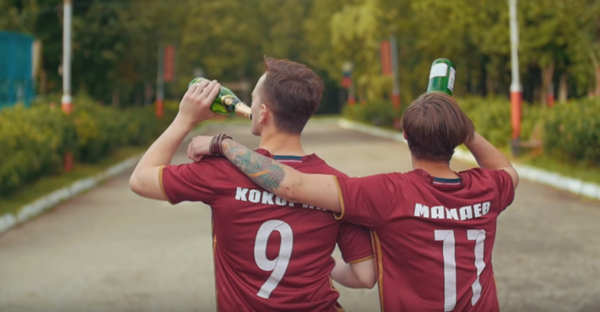 A couple of inseparable - Alexander Kokorin, Pavel Mamaev, Humor, Leningrad, Alcohol, Football, 2018