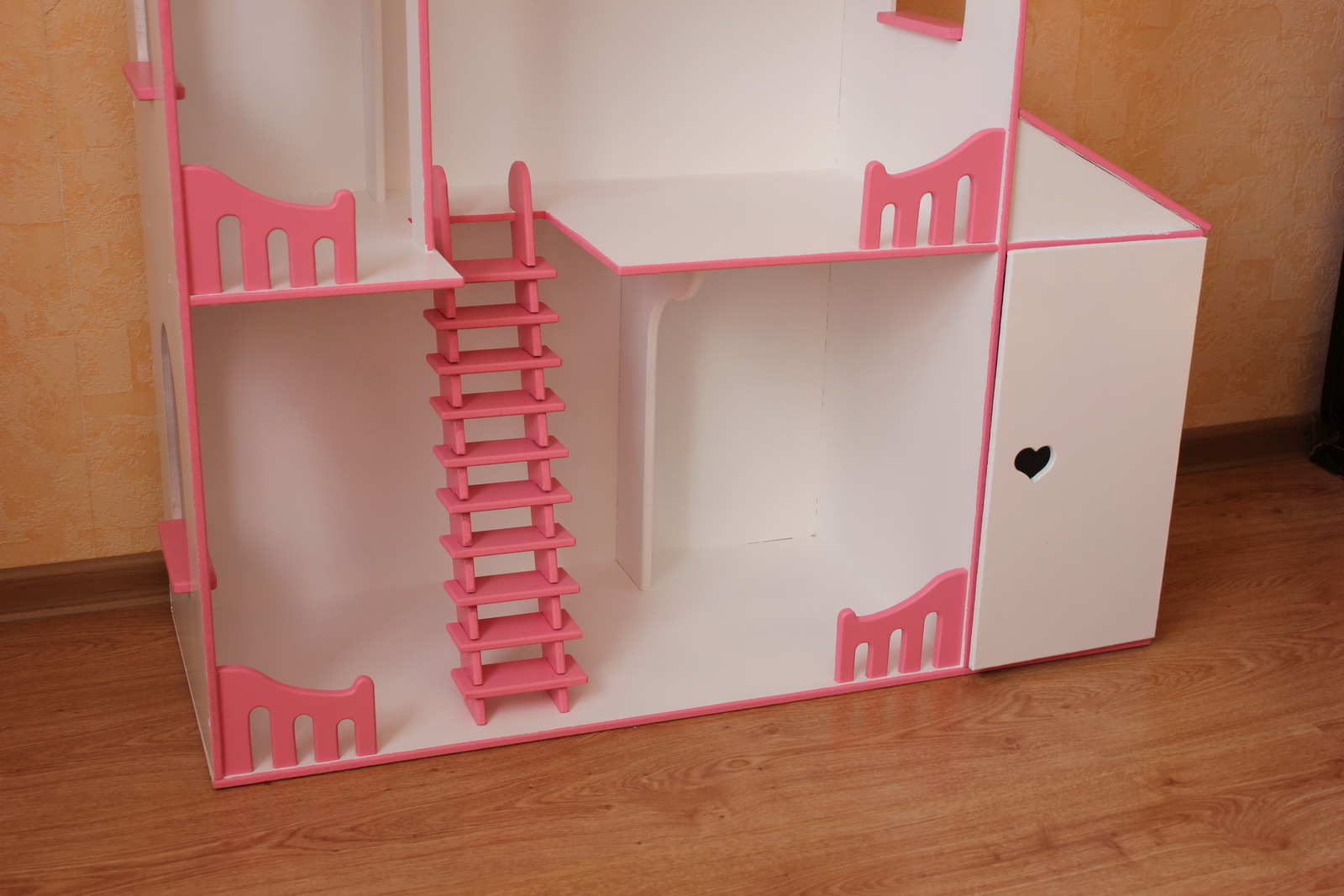 DIY dollhouse - My, Children's house, Dollhouse, , , Wooden house, Longpost