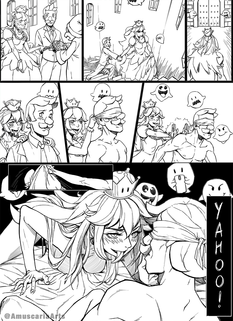 Supercrown Booette - , Comics, Mario, Luigi, Boosette, Super crown, Games, Longpost