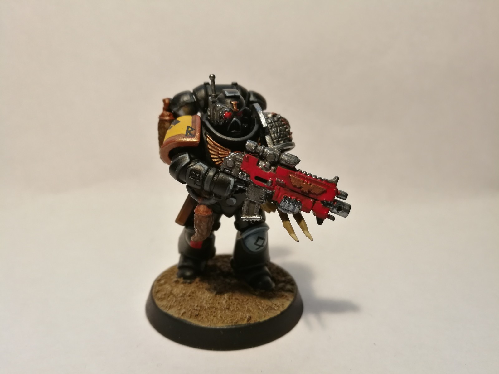 Deathwatch intercessors - Моё, Warhammer 40k, Wh miniatures, Imperium, Deathwatch, Хобби, Миниатюра, Длиннопост