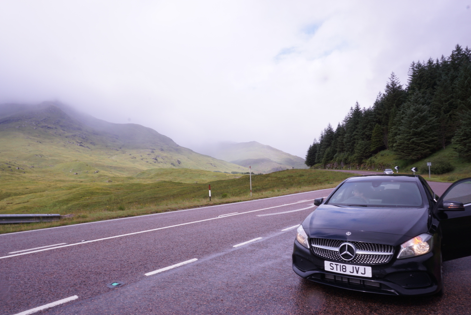 Scotland from the car window. The first day - My, Nature, Travels, beauty of nature, The photo, Scotland, Landscape, Vacation, Longpost