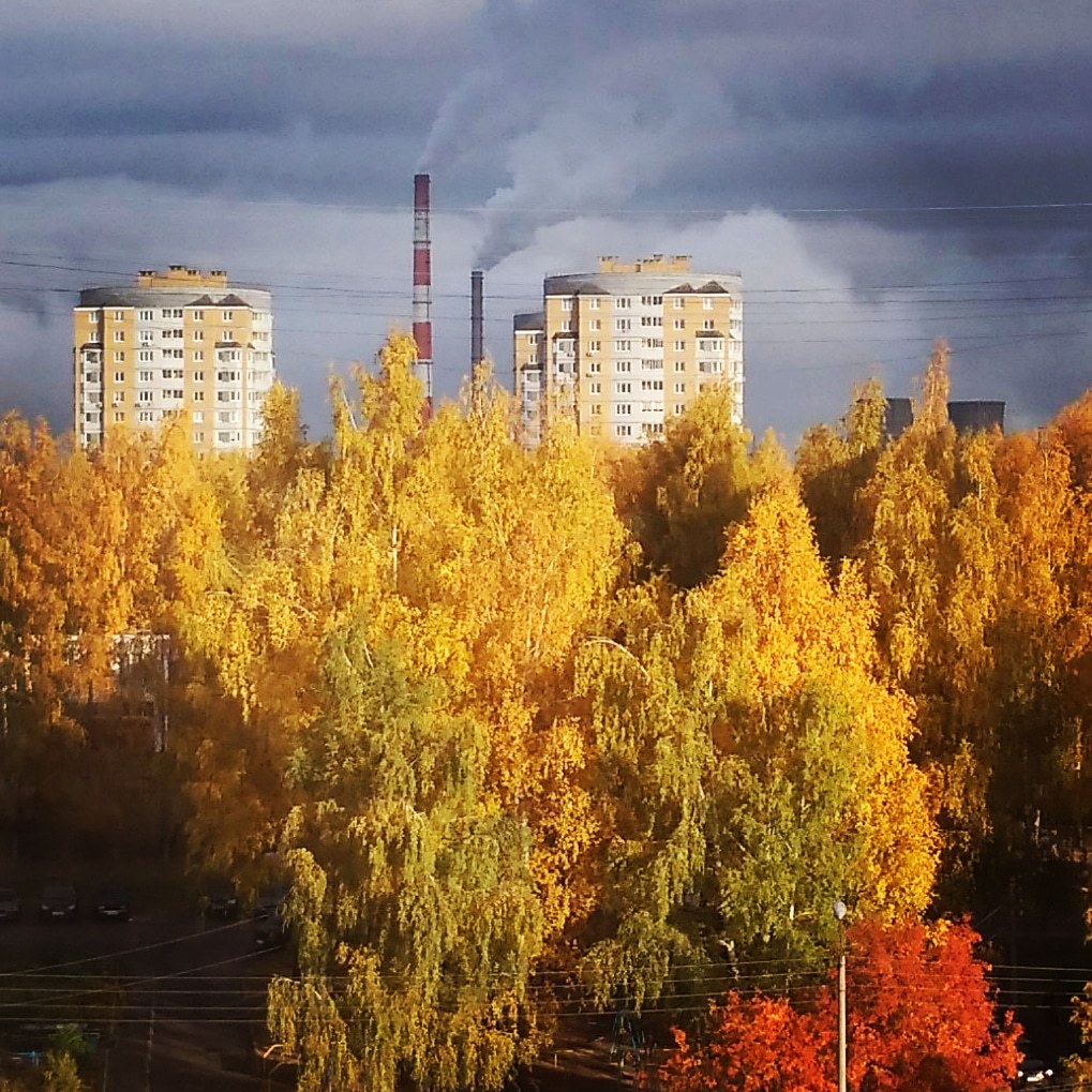 Осень в городе - Моё, Осень, Осень в городе