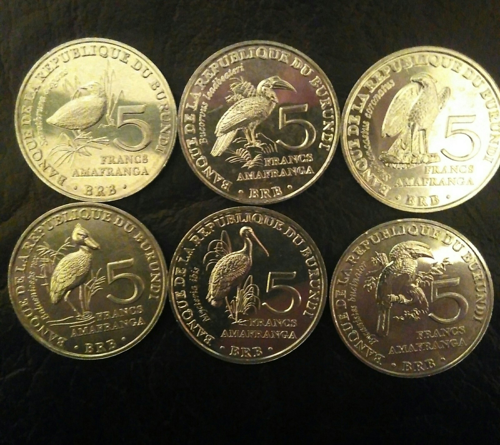 Commemorative coins of the Republic of Burundi, minted in 2014. - My, Burundi, Commemorative coins, Numismatics