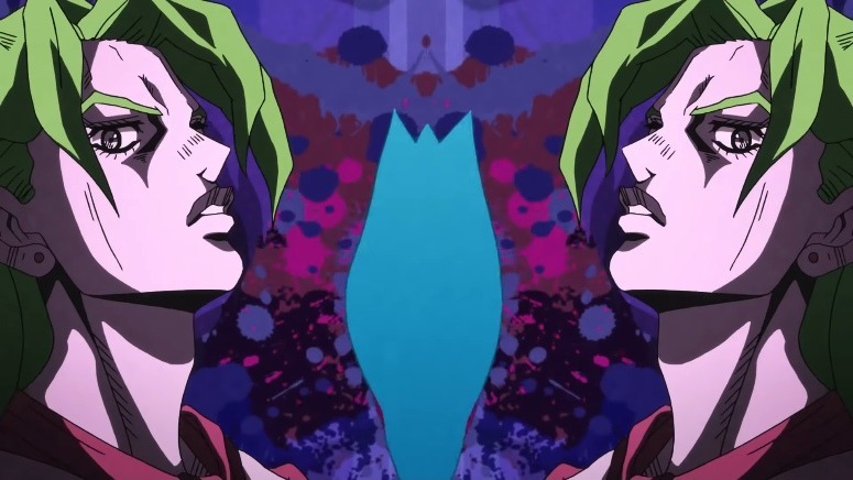 Hello, do you still remember me? I'm the same color-blind, I brought you pictures, and I'll give them to you without a passport) - Color blindness, , Anime, , Jojos bizarre adventure, Longpost