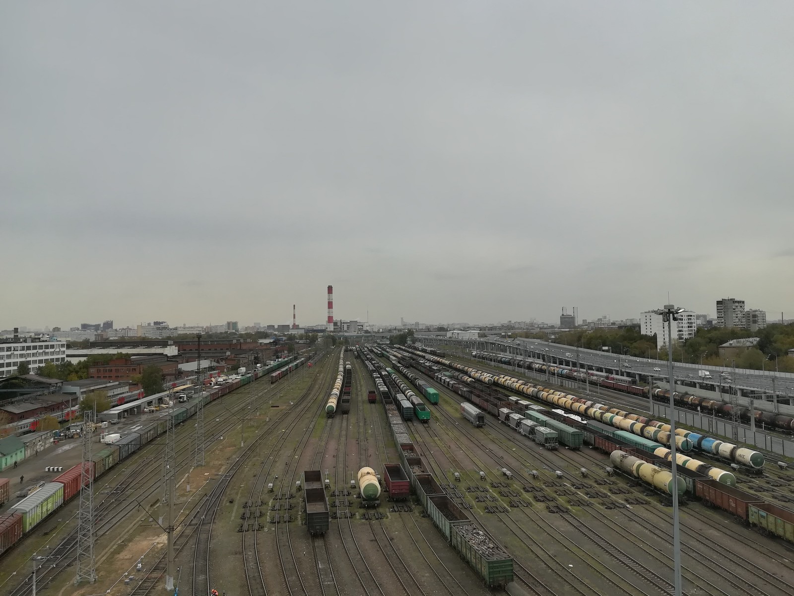 North from above - My, Railway carriage, Height, Work, Ostankino tower, Slide, Perovo, 