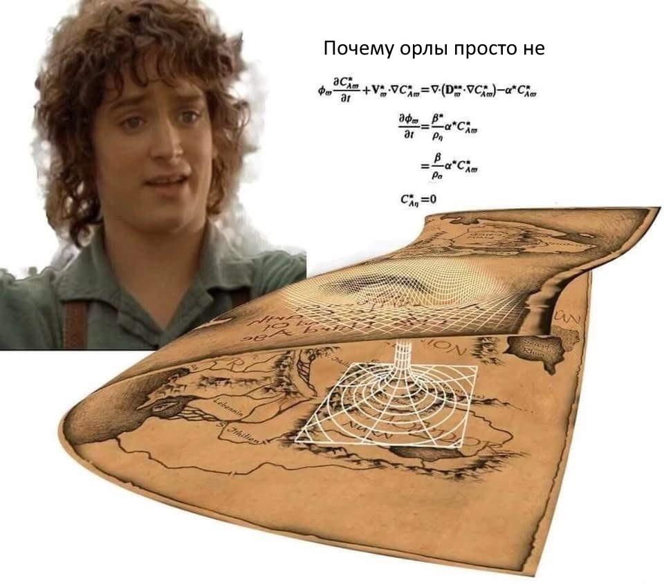 А почему они сразу не полетели - Властелин колец, Reddit, Орлы, Plot hole