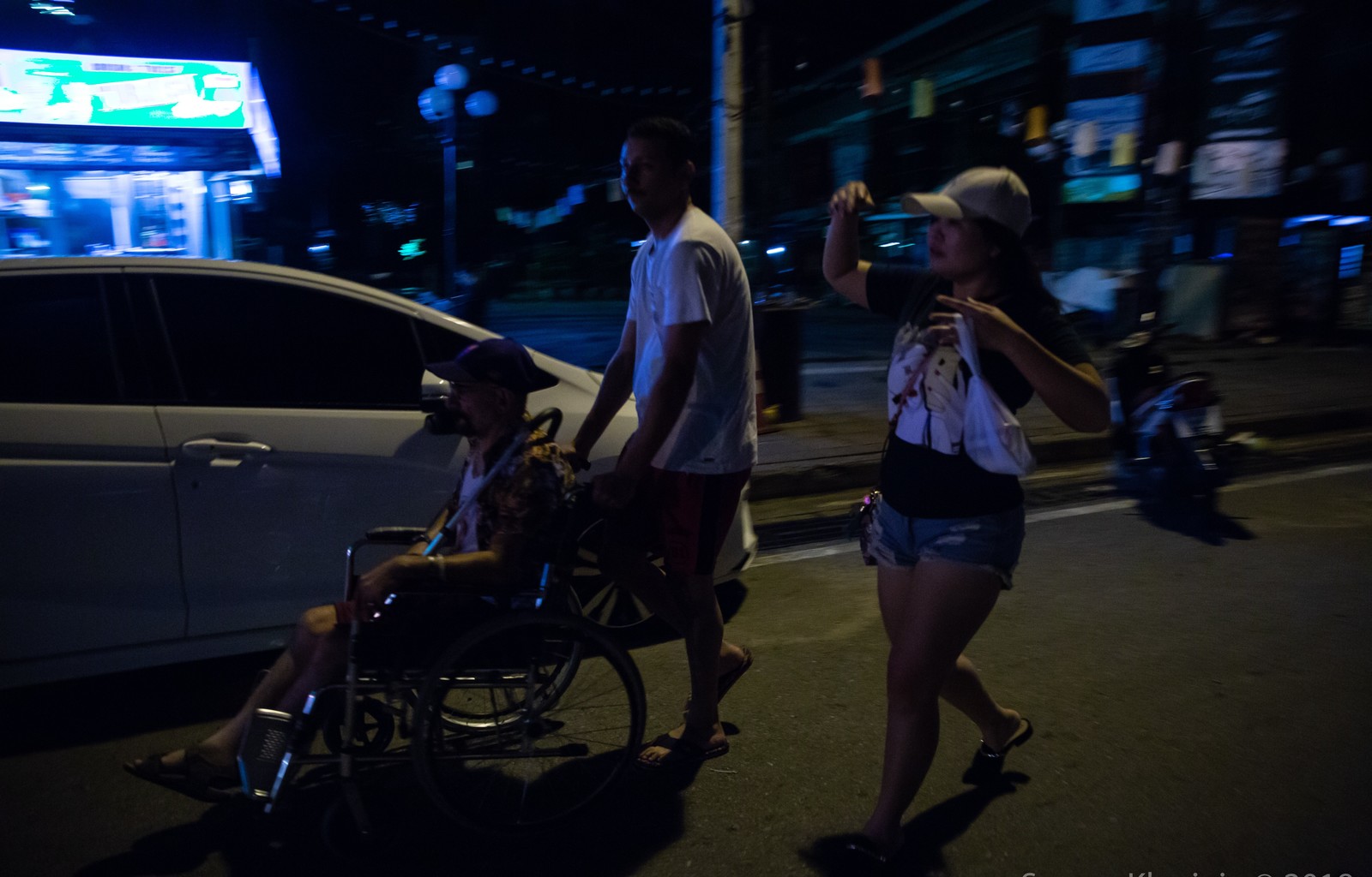 Night Pattaya - My, The photo, Night, Pattaya, People, Longpost