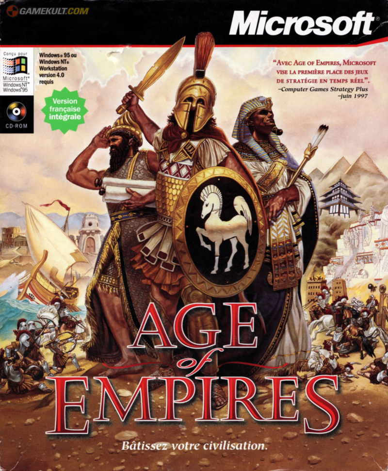 Вспоминая старые игры: Age of Empires - Моё, Вспоминая старые игры, Компьютерные игры, Age of Empires, Интервью, Длиннопост