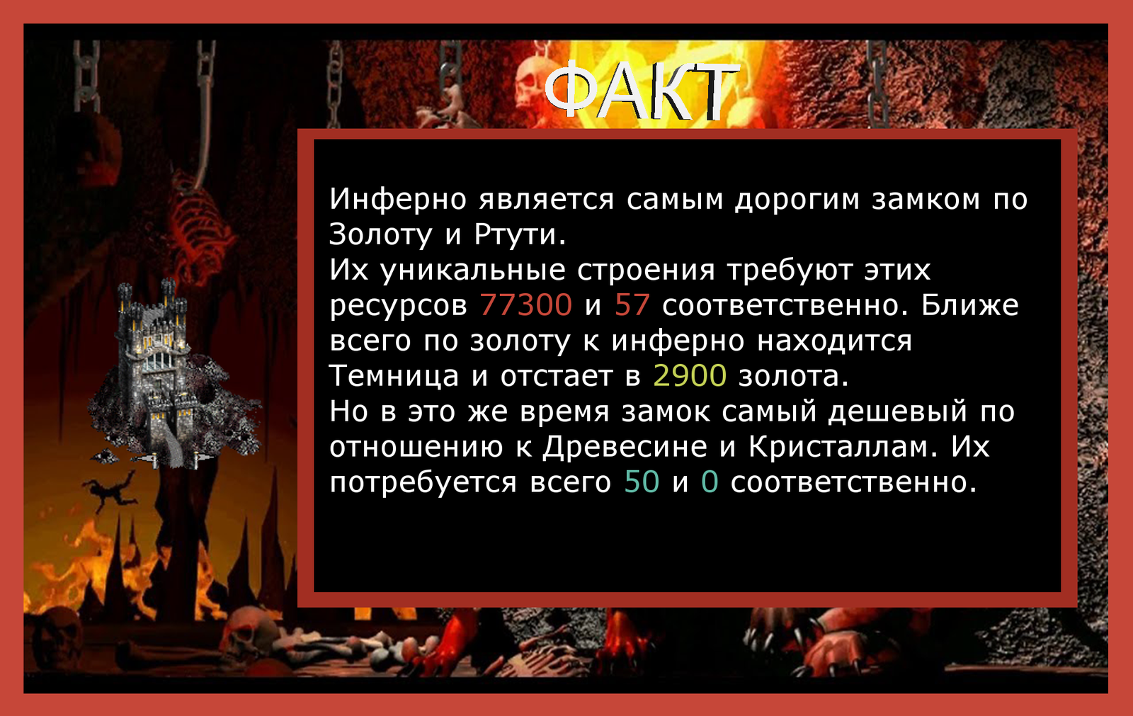 Инферно - явный аутсайдер или темная лошадка? - Моё, HOMM III, Hota, Совет, Инферно, Факты, Информация, Длиннопост