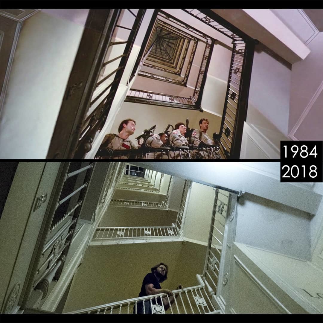 LA Guy Finds Old Film Locations And Recreates Footage From There - Movies, Then and now, Longpost, A selection, It Was-It Was