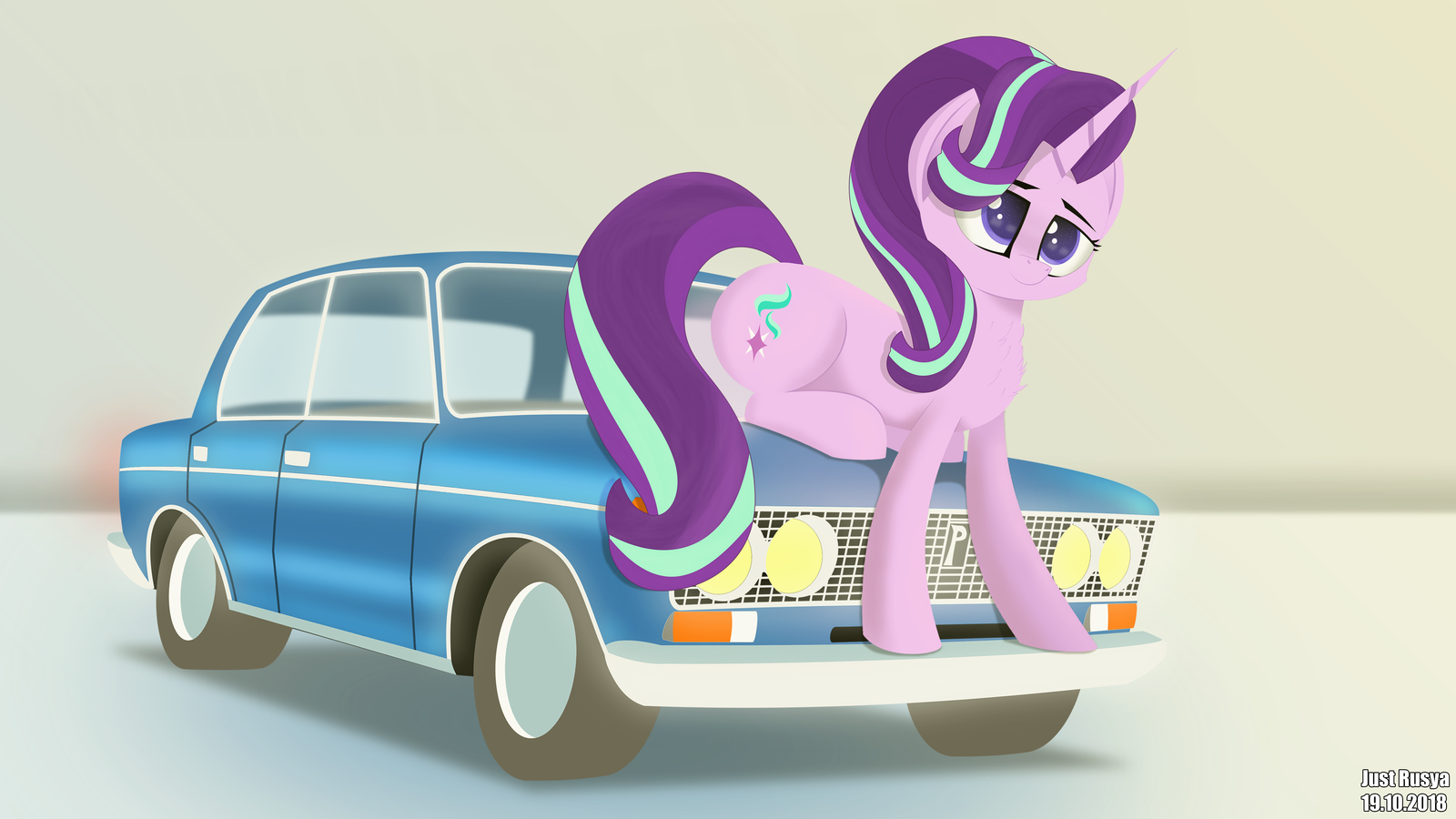 Soviet style - My, My little pony, PonyArt, Starlight Glimmer