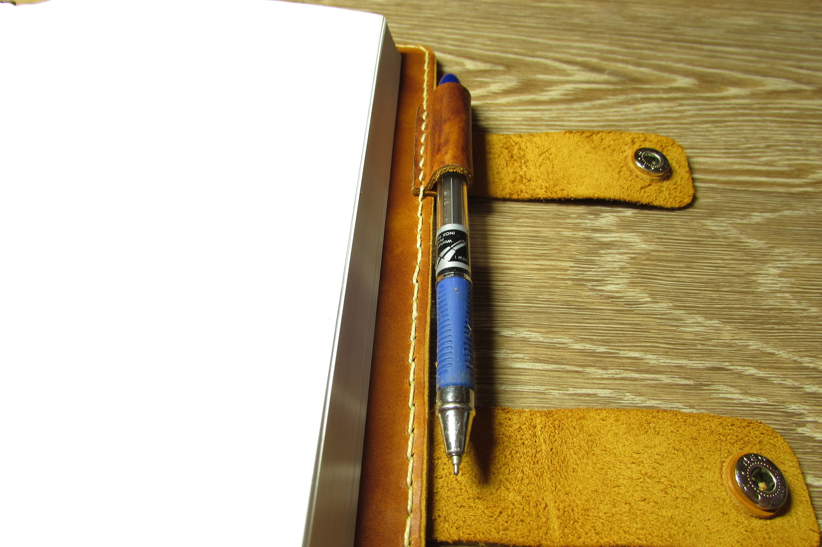 gift for the new year) - My, Handmade, Leather, Cover, Presents, New Year, Notebook, Diary, Longpost