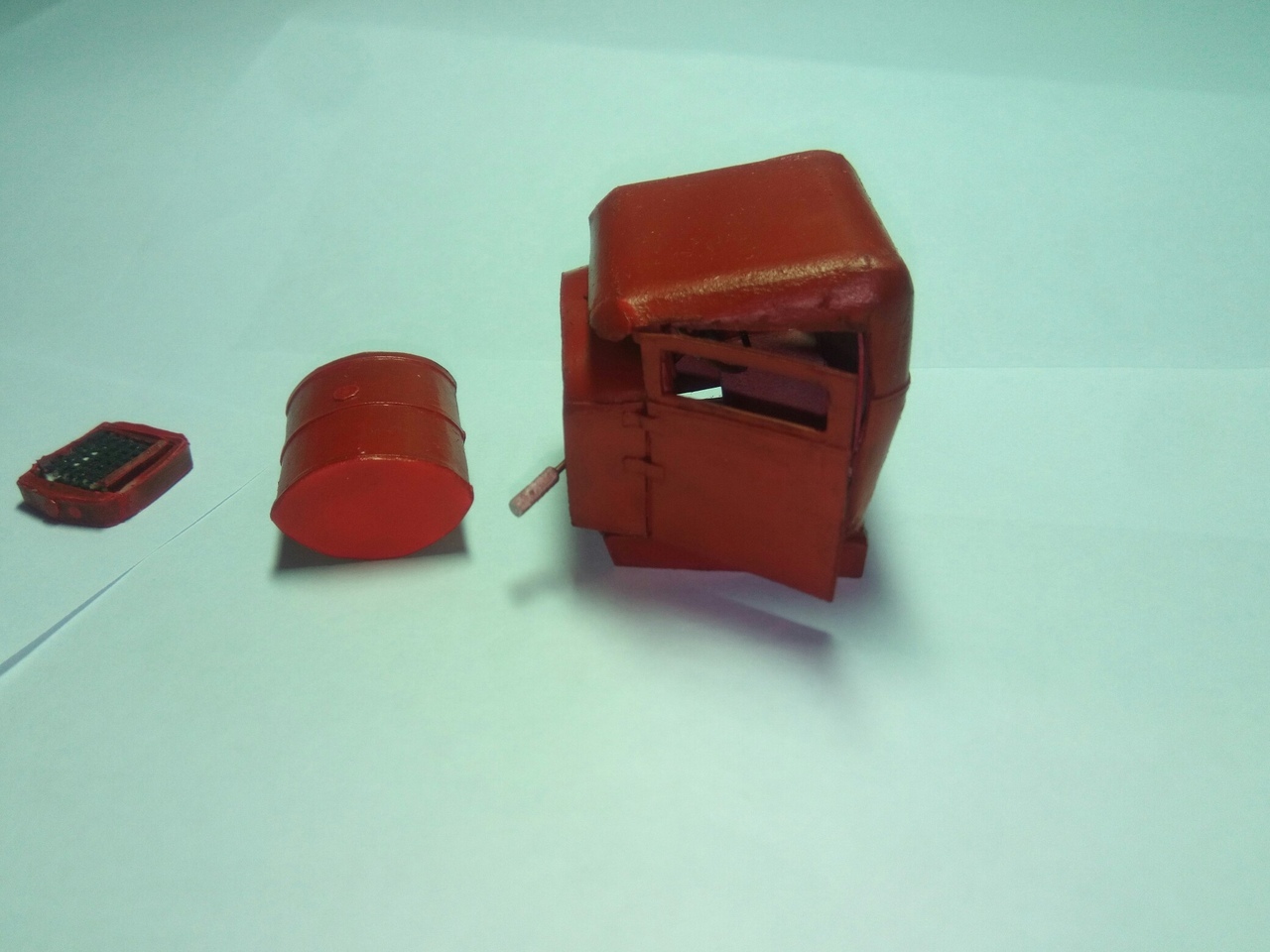 HOT-ROD from GAZ-AA lorry - My, Longpost, Paper modeling, Modeling, Hot Rod, , Papercraft, Gaz-Aa