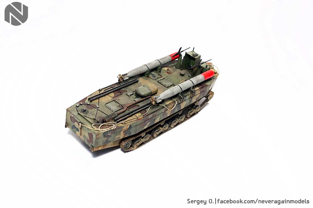 Japanese amphibious APC-torpedo bomber Type-4 Ka-TSU in 1:72 scale - My, 1:72, Scale model, Stand modeling, Models, Longpost, Prefabricated model