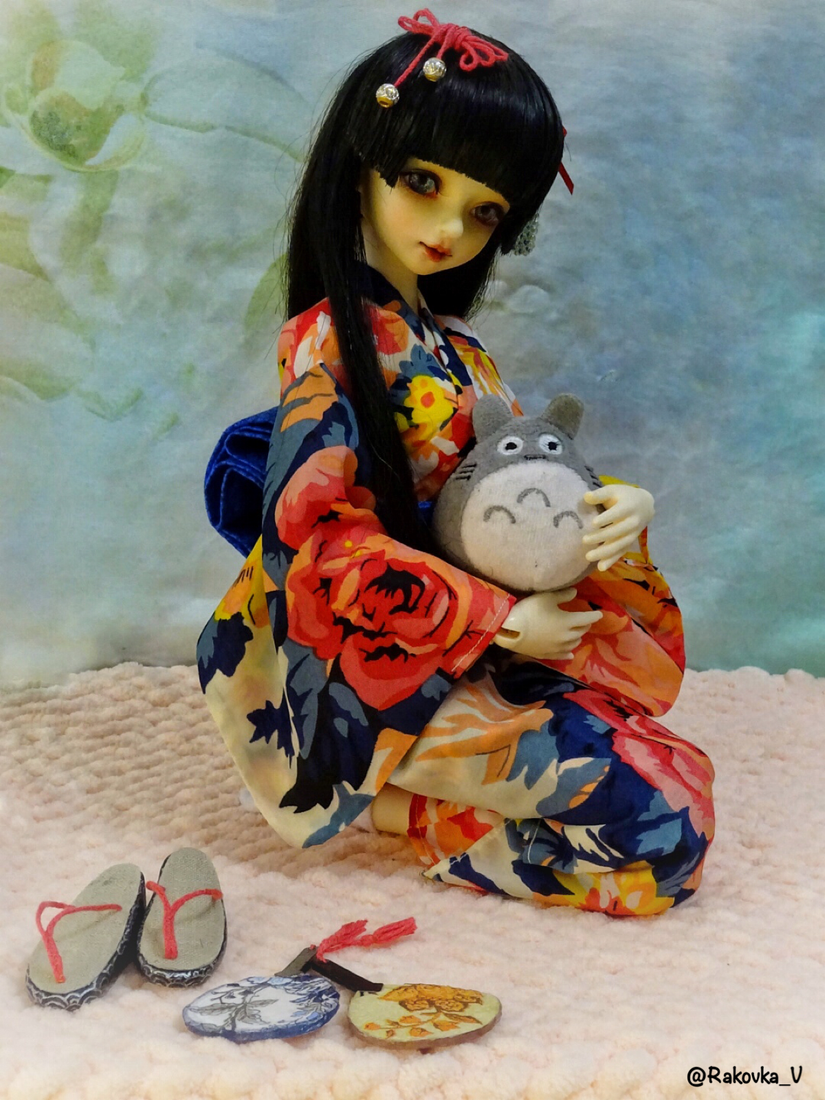 BJD+Totoro=double kawaii! :-) | Пикабу