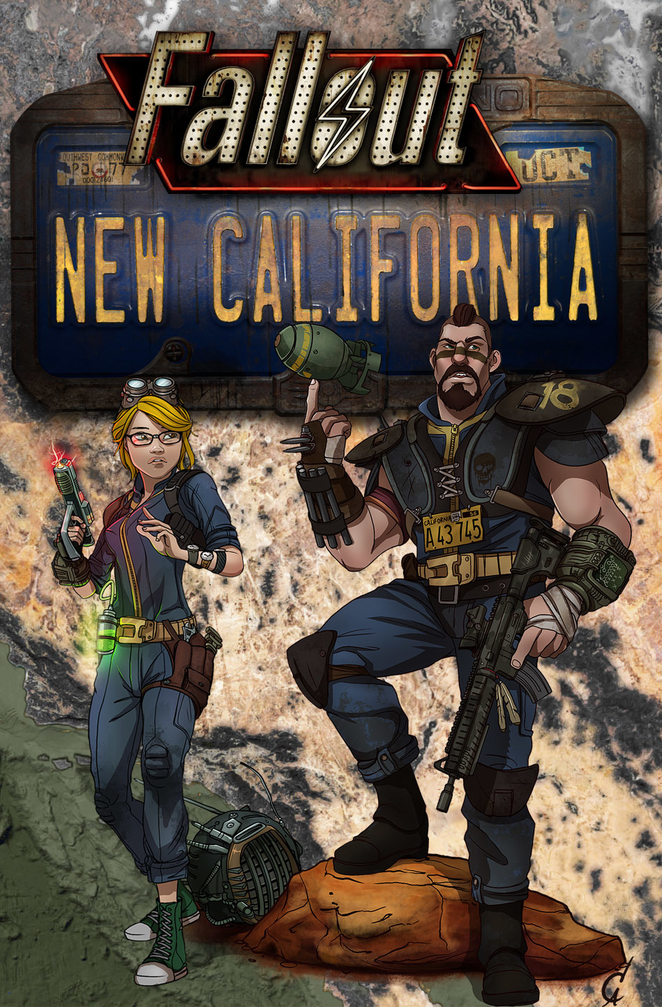 Fallout: New California - released! (and the translation was delivered) - My, Fallout: New Vegas, Fashion, , , Video, Longpost, Games, Fallout