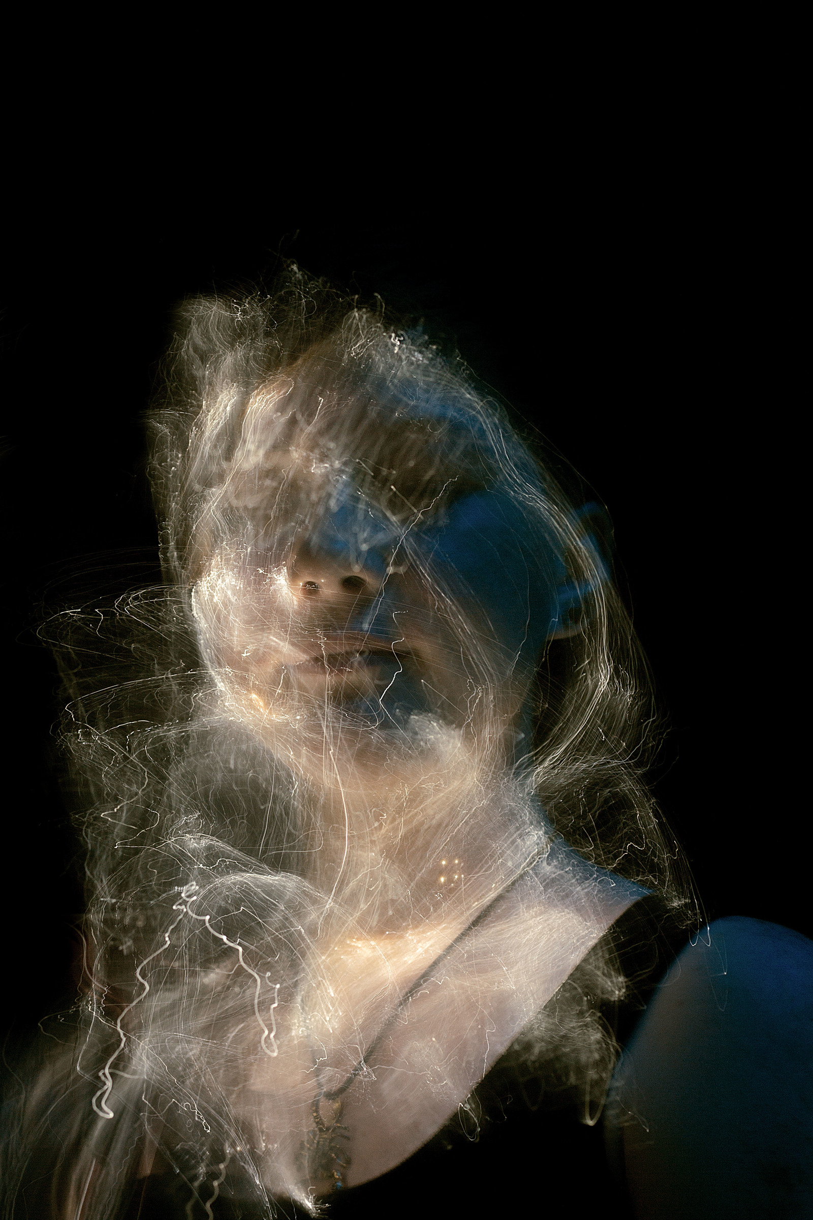 Interference - My, Freezelight, Portrait, Light, Photographer, Longpost