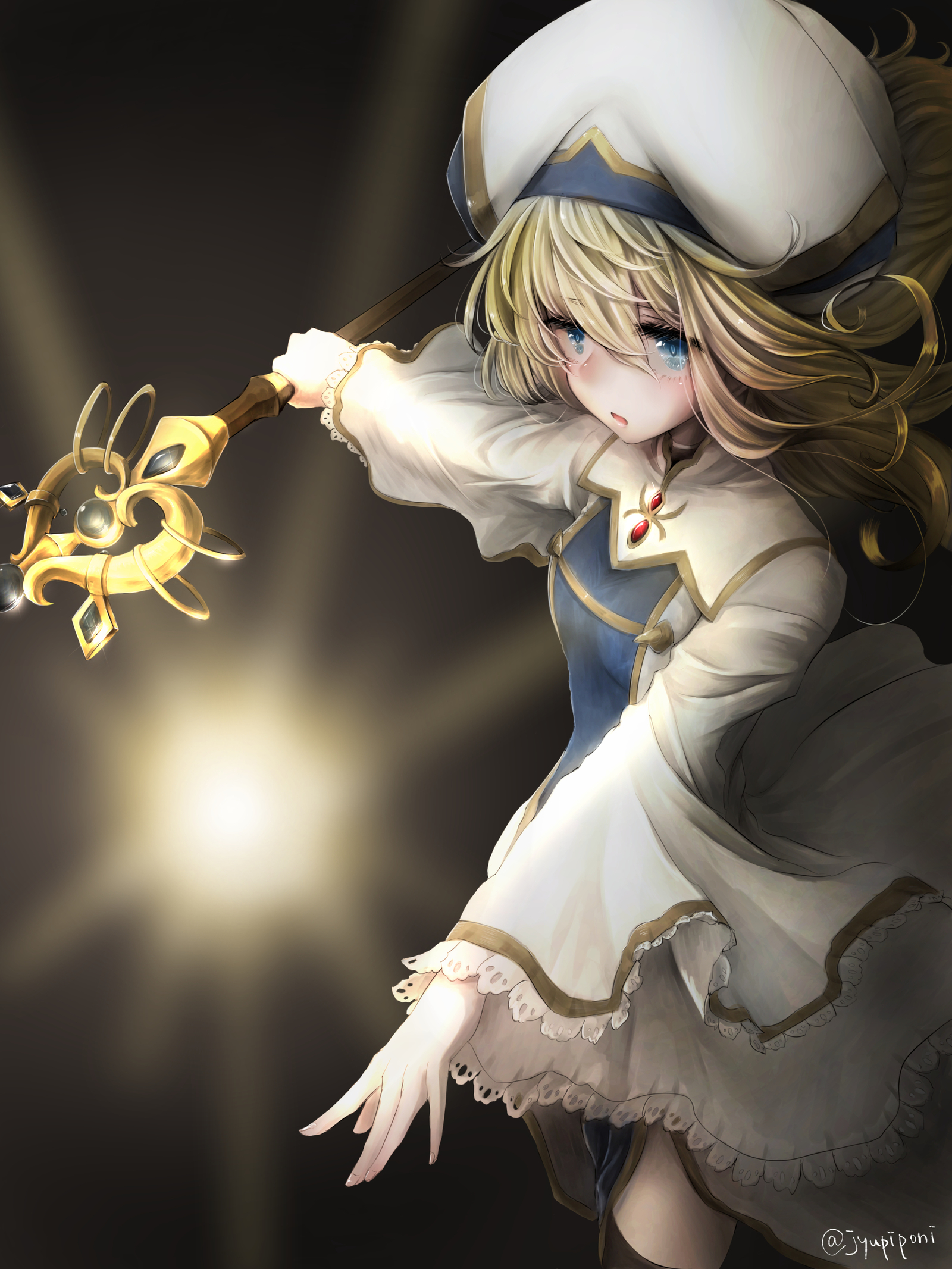 Priestess - Art, Anime, Goblin slayer, Anime art