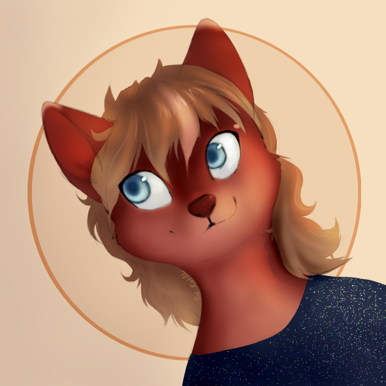 Made my own avatar - My, Art, Anthro