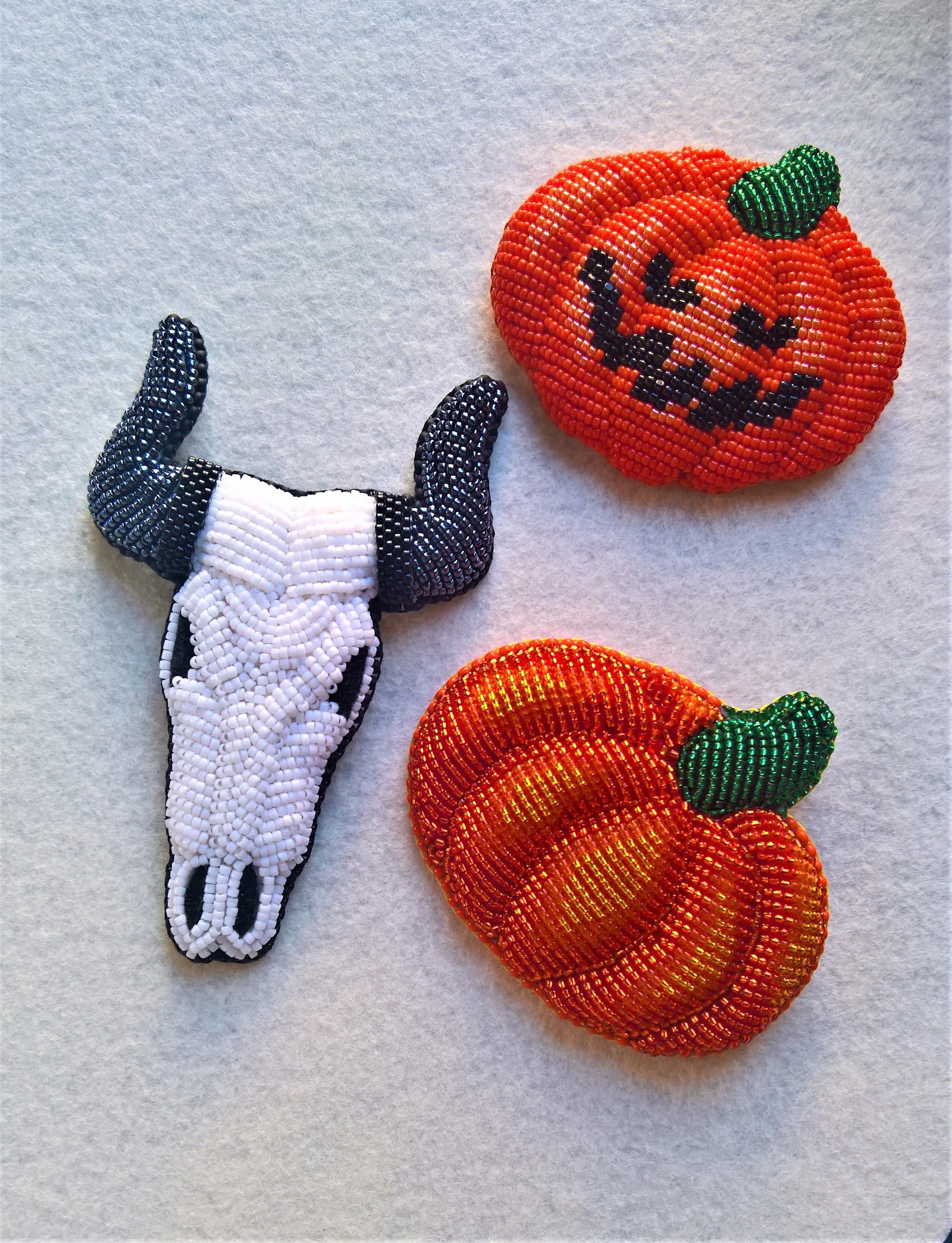 Autumn. - My, Beads, Beadwork, Needlework, Brooch, Autumn, Longpost