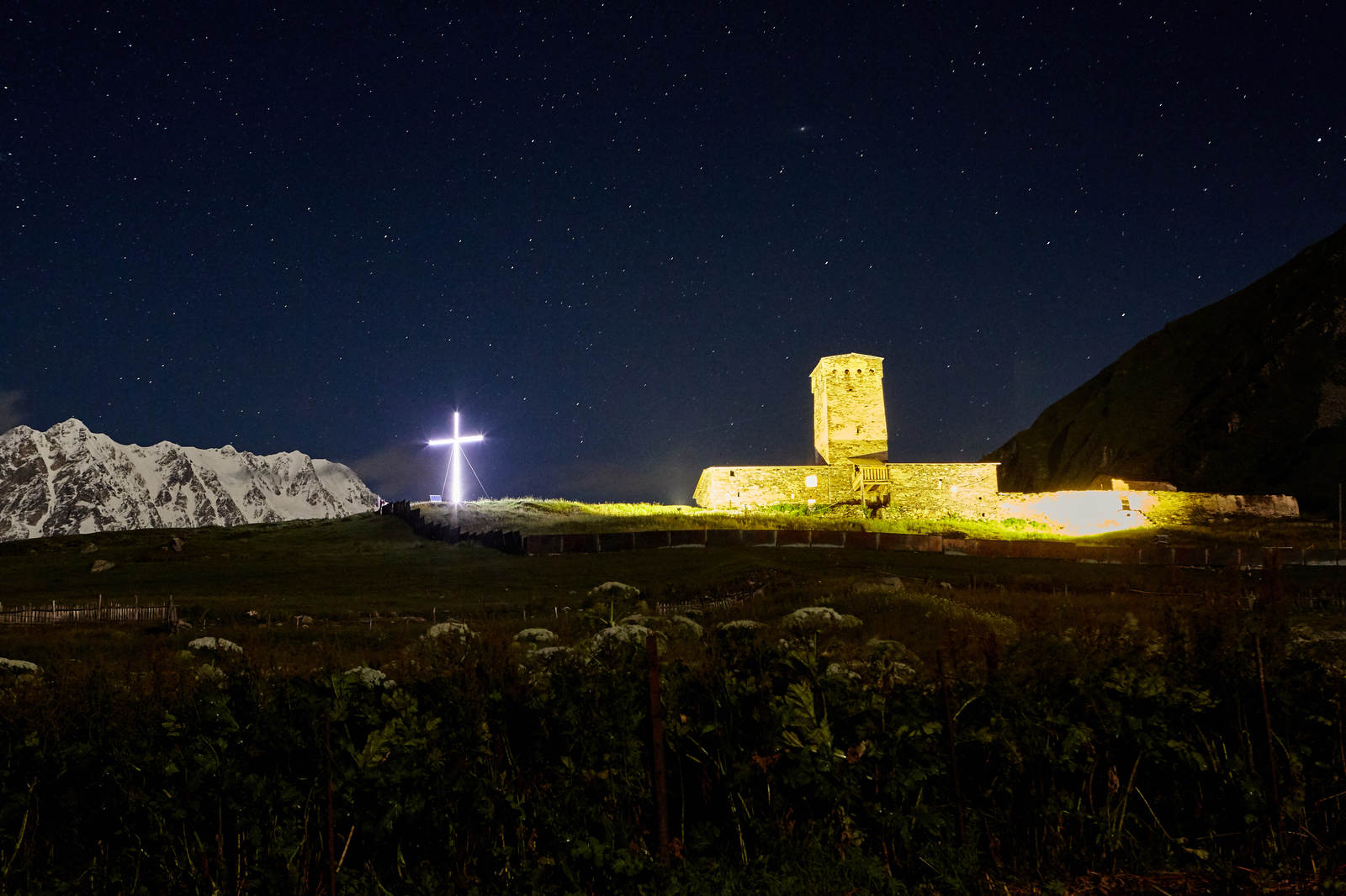 Photos from a trip to Georgia. - My, Georgia, Ushguli, The mountains, Black Sea, Travels, Starry sky, Longpost