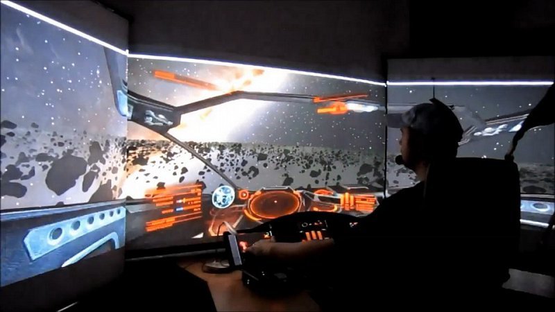 spaceship at home - Elite, Elite dangerous, Cockpit, Games, Computer games, Longpost