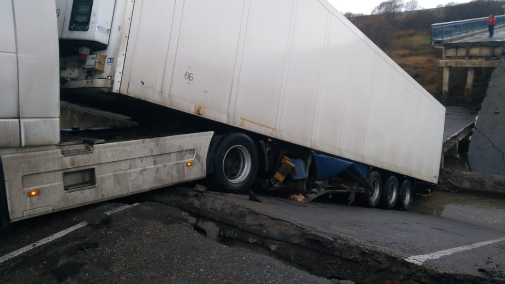 Bridgefall in Primorsky Krai. - Vladivostok, Primorsky Krai, , Osinovka, Bridge, Incident, Video, Longpost