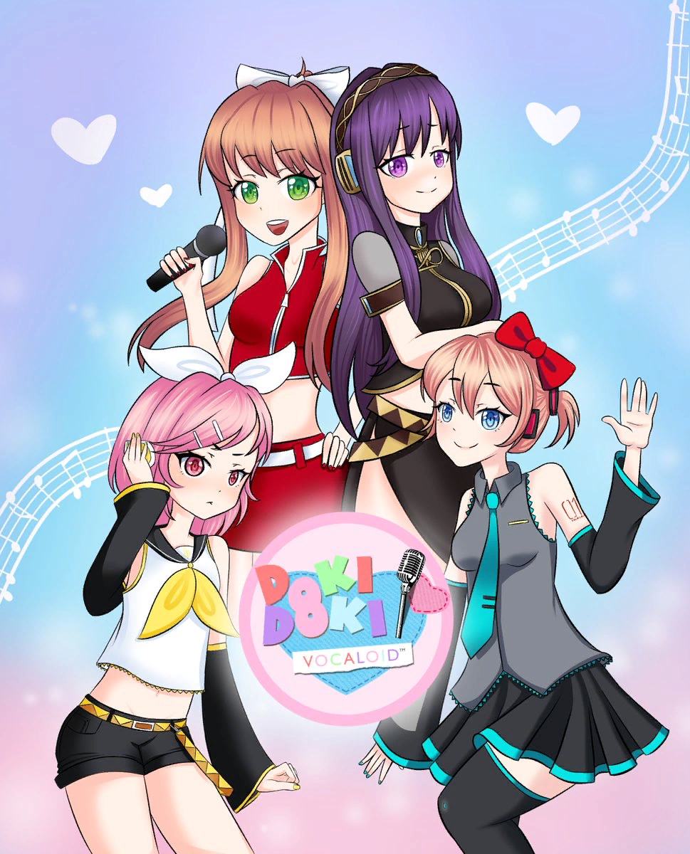 Doki doki vocaloid club | Пикабу