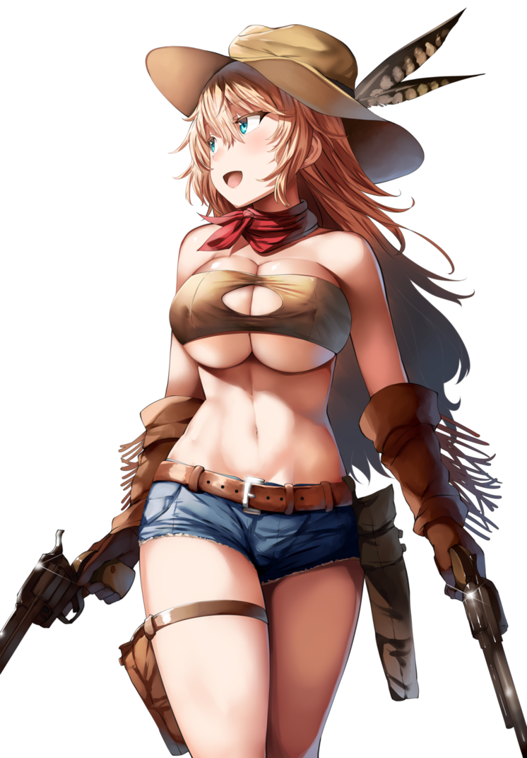 Cowboy  Render - DeviantArt, Арт, Anime Art, 3D