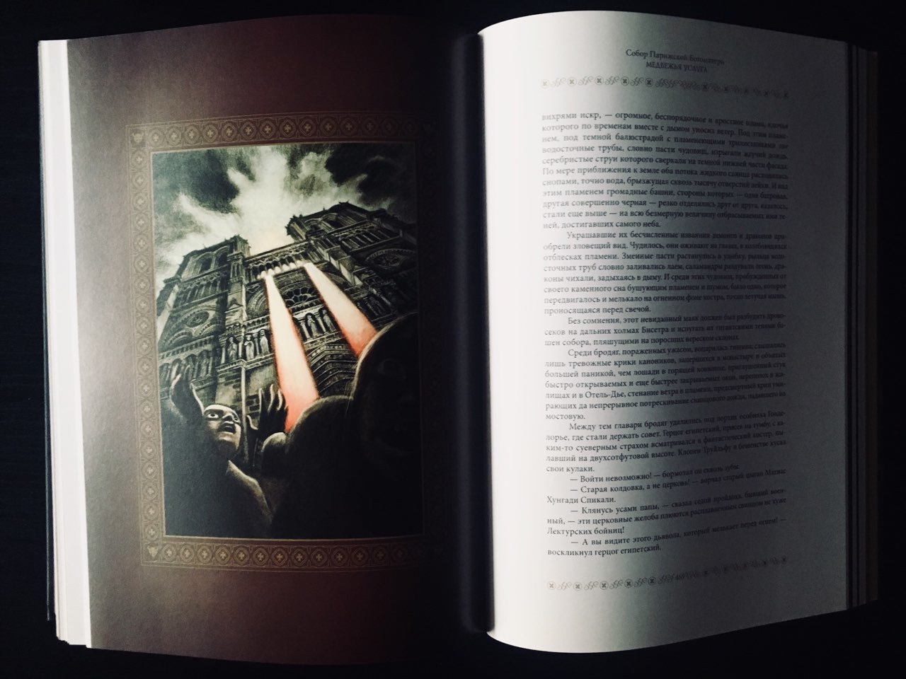 The book Notre Dame Cathedral by V. Hugo with illustrations by Benjamin Lacombe - My, Books, Illustrations, Notre dame cathedral, Victor Hugo, , , Longpost, Excerpt from a book