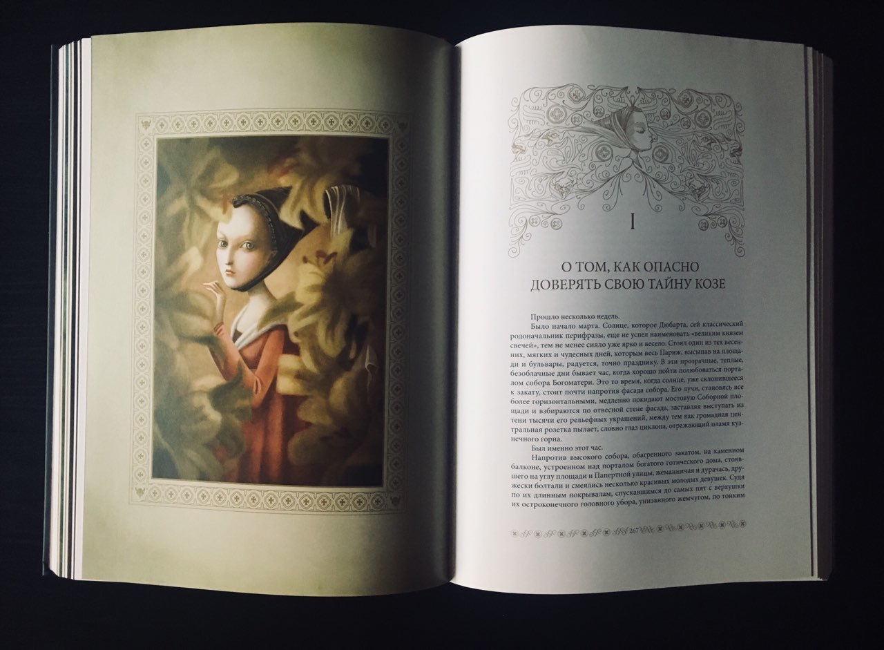 The book Notre Dame Cathedral by V. Hugo with illustrations by Benjamin Lacombe - My, Books, Illustrations, Notre dame cathedral, Victor Hugo, , , Longpost, Excerpt from a book