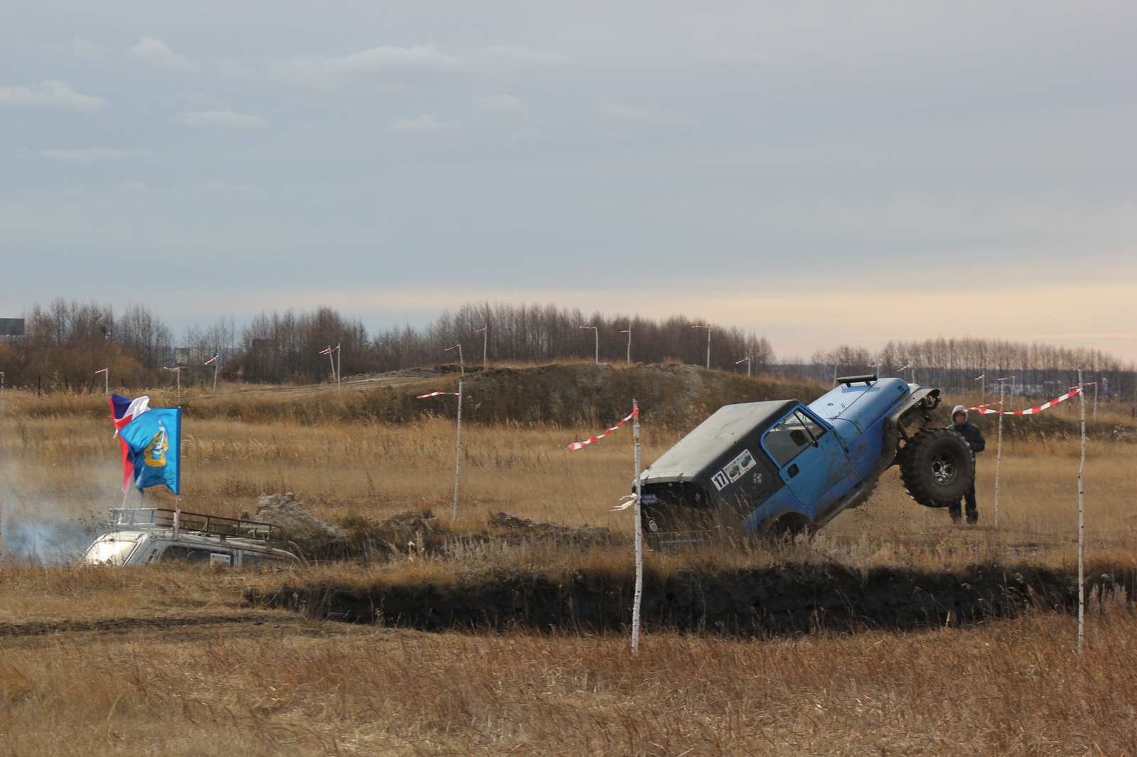 Day of the motorist Zauralsky tract Kurgan. - My, Off-road sports, Mound, Motorist's Day, Longpost